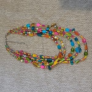 Gorgeous Bright colored necklace 😍